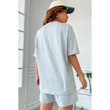 Only Trendwear Unisex Pamuklu Penye Şort Takım