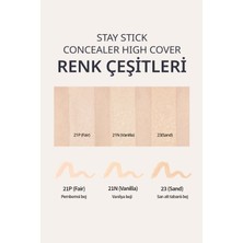 MISSHA Yüksek Kapatıcı ve Uzun Süre Kalıcı Stick Concealer Stay Stick Concealer High Cover 21N(VANILLA)