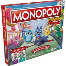 Hasbro Monopoly Junior 2 In 1 F8562 Lisanslı Ürün