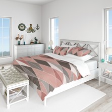 Alban Home Dijital Baskı Tek Kişilik Nevresim Takımı Duvet-11