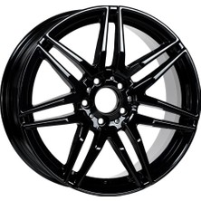 EMR-A397-02 8.0X18"-5X112 ET45 66.6 Black Jant (4 Adet)