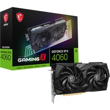 MSI VGA GEFORCE RTX 4060 GAMING X 8G RTX4060 8GB GDDR6 128B DX12 PCIE 4.0 X8 (3XDP 1XHDMI)