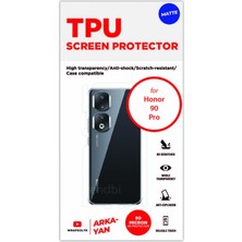 Honor 90 Pro Tpu Mat Arka Yan Koruyucu Film