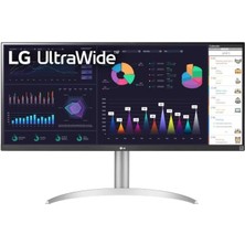 Lg 34" 34WQ650-W 5ms 100Hz IPS Monitör