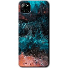 Gramaphone Casper Via E30 Kılıf Hd Desen Baskılı Arka Kapak - Liquid Colorfull
