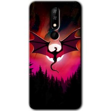 Gramaphone Casper Via P3 Kılıf Hd Desen Baskılı Arka Kapak - Dragon Night