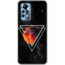 Gramaphone Infinix Note 11 Pro Kılıf Hd Desen Baskılı Arka Kapak - Kızıl Gezegen