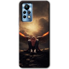 Gramaphone Infinix Note 11 Pro Kılıf Hd Desen Baskılı Arka Kapak - Wings Of Power