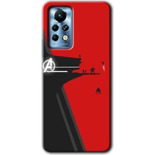 Gramaphone Infinix Note 11 Pro Kılıf Hd Desen Baskılı Arka Kapak - Avengers Tower