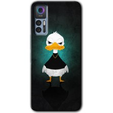 Gramaphone Tcl 30 Plus Kılıf Hd Desen Baskılı Arka Kapak - Angry Duck