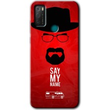 Gramaphone Tcl 20E Kılıf Hd Desen Baskılı Arka Kapak - Say My Name