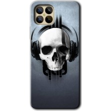 Gramaphone Omix X600 Kılıf Hd Desen Baskılı Arka Kapak - Müzik Kurukafa