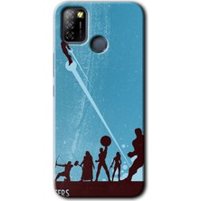 Gramaphone Infinix Smart 5 Kılıf Hd Desen Baskılı Arka Kapak - Avengers Team