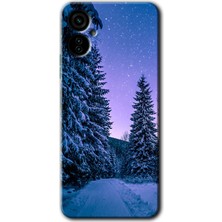Gramaphone Tecno Camon 19 Neo Kılıf Hd Desen Baskılı Arka Kapak - Kış Manzarası