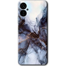 Gramaphone Tecno Spark 9 Pro Kılıf Hd Desen Baskılı Arka Kapak - Otantik Mermer
