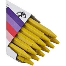 Goyal Yağlı Tebeşir Yuvarlak Sarı (12 Li Paket)