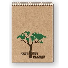 Keskin Color Bloknot Spiralli Planet 7X10 80 Yp Düz 143610 99 / Keskin Color