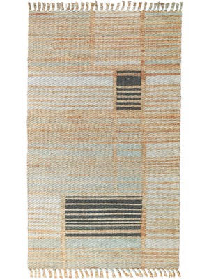 Soho Halı Soho Alaçatı 46 Kahve Siyah Kırk Yama Desen Otantik Motif Kara Tezgah Halı Çift Taraflı Kilim