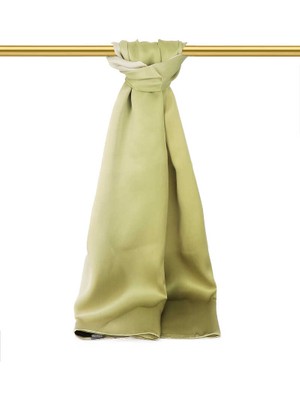 Bursa İpek Yeşil Yeşil Degrade Ipek Şal