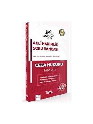 Imtiyaz Ceza Hukuku Soru Bankası – Metin Kaya