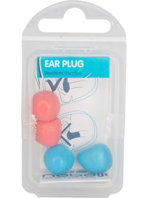 Decathlon Nabaiji Termoplastik Kulak Tıkacı - Mavi / Pembe