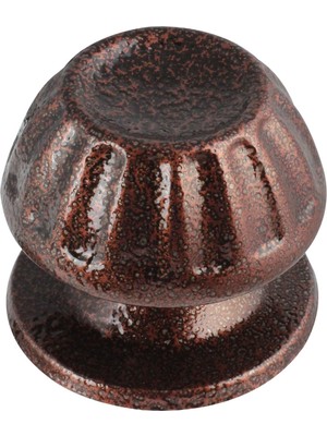 Badem10 As Papatya Baba Kapı Tokmağı Kapı Topuzu Kolu Metal Tokmak Bakır