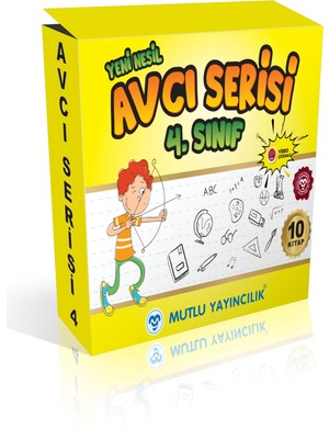 Mutlu Yayıncılık Yeni Nesil Avcı Serisi 4. Sınıf (Set) Yeni Baskı