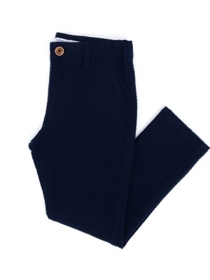 U.S. Polo Assn. Erkek Çocuk Lacivert Pantolon (Kanvas-Chino) 50267503-VR033