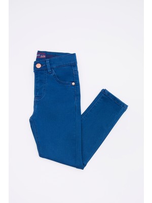 U.S. Polo Assn. Kız Çocuk Açık Mavi Jean Pantolon 50263921-DN0021