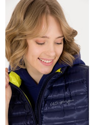 U.S. Polo Assn. Kadın Lacivert Yelek (Dokuma) 50261412-VR033