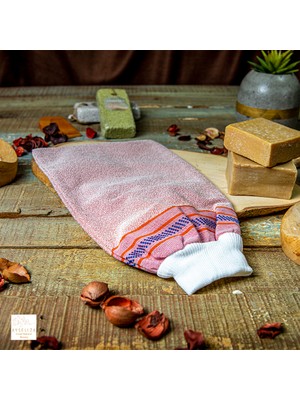 Ayseliza Premium Kalite Türk Hamam Kesesi %100 Viskon Eksfoliye Edici Eldiven