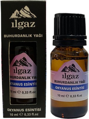 Ilgaz 3'Lü Okyanus Esintisi Ferah Buhurdanlık Yağı 10 Ml Esansiyel Uçucu Yağ Ortam Kokusu