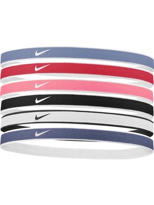 Nike N1002021-480 Sport Saç Bandı 6 Lı Paket