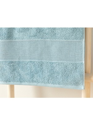 English Home Deluxe Low Twist Low Twist Banyo Havlusu 90X150 cm Mavi