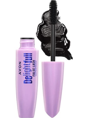 Avon Delightful Maskara Suya Dayanıklı Hacim Verici 10 ml Blackest Black Renk Seçeneği