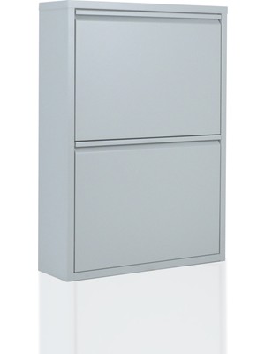 Atagroup  2 Gri Metal Ayakkabılık