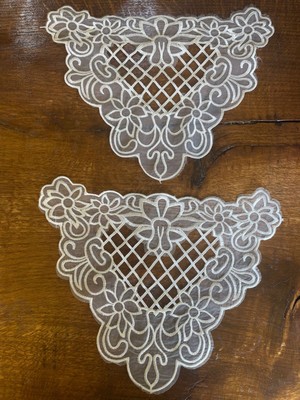 Gönülden Tasarım 24X31 cm Ikili Nakış Işleme Aplike Üçgen Dikiş Hobi Aksesuarı