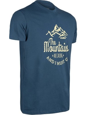 Evolite The Mountain T-Shirt [turkuaz]