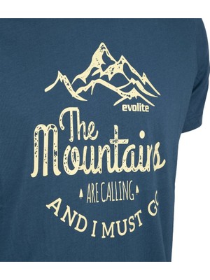 Evolite The Mountain T-Shirt [turkuaz]