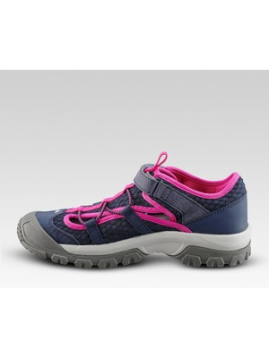 Decathlon Quechua Kız Çocuk Sandalet - Mavi / Pembe - 28 / 39 - MH150 Tw