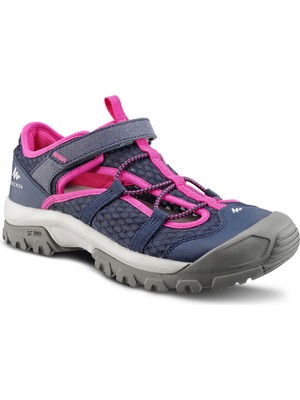 Decathlon Quechua Kız Çocuk Sandalet - Mavi / Pembe - 28 / 39 - MH150 Tw