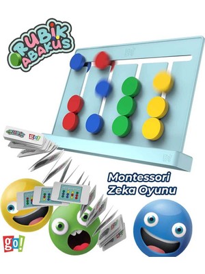 Go Toys Rubik Abaküs Montessori Zeka Oyunu