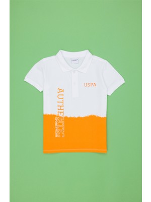 U.S. Polo Assn. Erkek Çocuk Turuncu Tişört 50266060-VR051