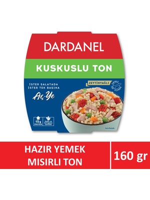 Dardanel Aç Ye Kuskuslu Ton Balığı 160 g