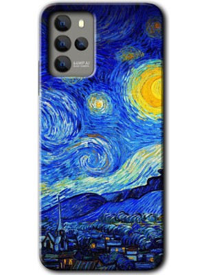 Gramaphone Omix X700 Kılıf Hd Desen Baskılı Arka Kapak - Starry Night