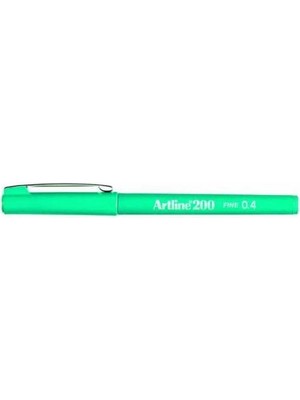 Artline Fineliner 0.4 mm Turkuaz Ek 200N   12'li Paket / Artline