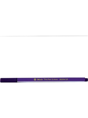 Masis Keçe Uç Kalem Mor 10 Lu S6504-10 (1 Paket 10 Adet)