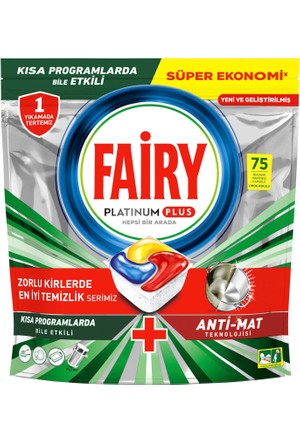 Fairy Platinum Hijyen Limon Kokulu Bulaşık Deterjanı 500 ml - A101