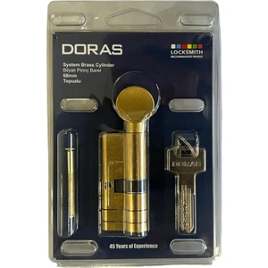 Barel Pirinç Bily 68 MM Topuzlu Sarı Çift Tuzak - 2168TM