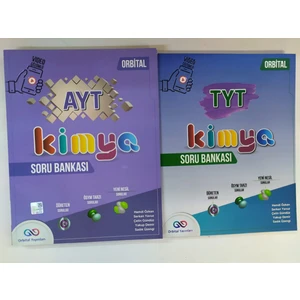 Orbital Yayınları TYT +AYT Kimya Soru Bankası Yenibasım